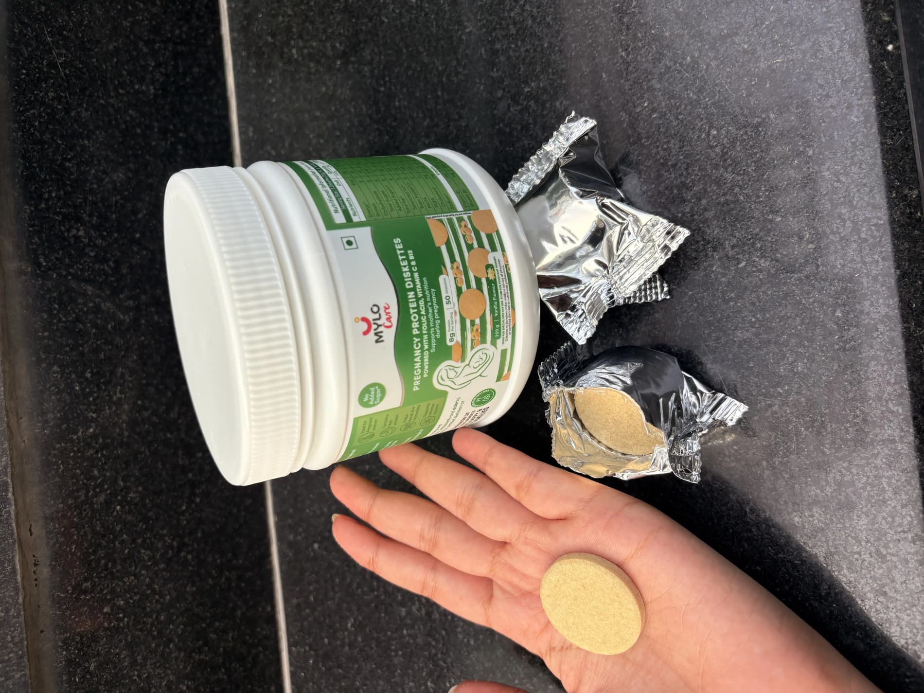 Mylo Care - Pregnancy Protein Diskettes - 750gm (150 Diskettes)