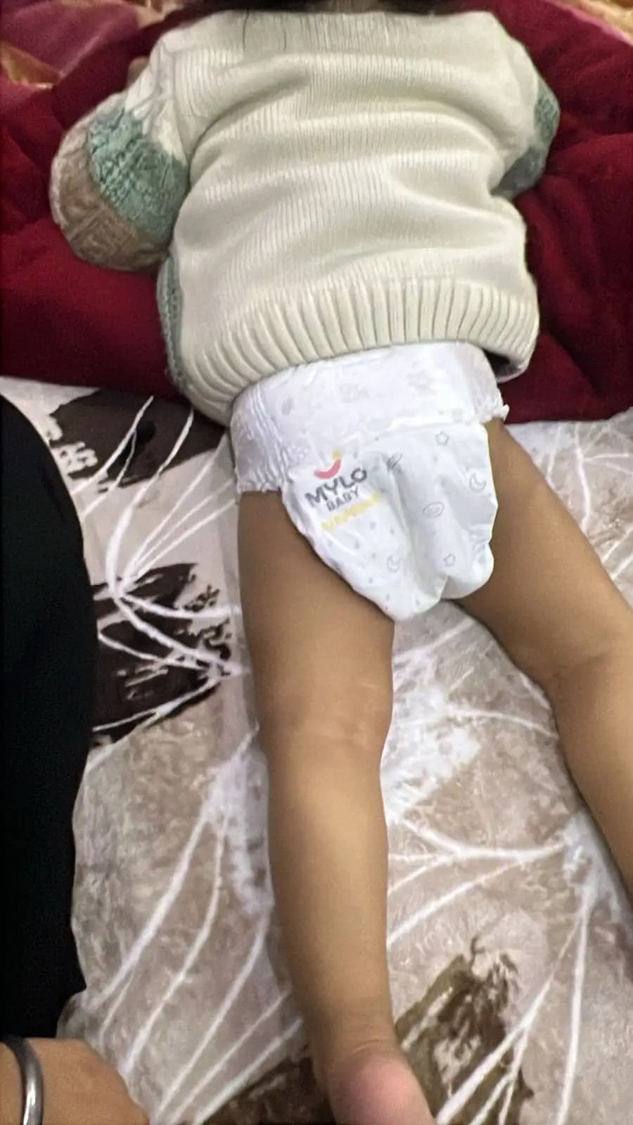 Mylo Airprime™ Premium Baby Diaper Pants | Rash-free | Leak-proof | Ultra-thin | Wetness Indicator - XXL(15 - 25 Kgs) - 24 Count