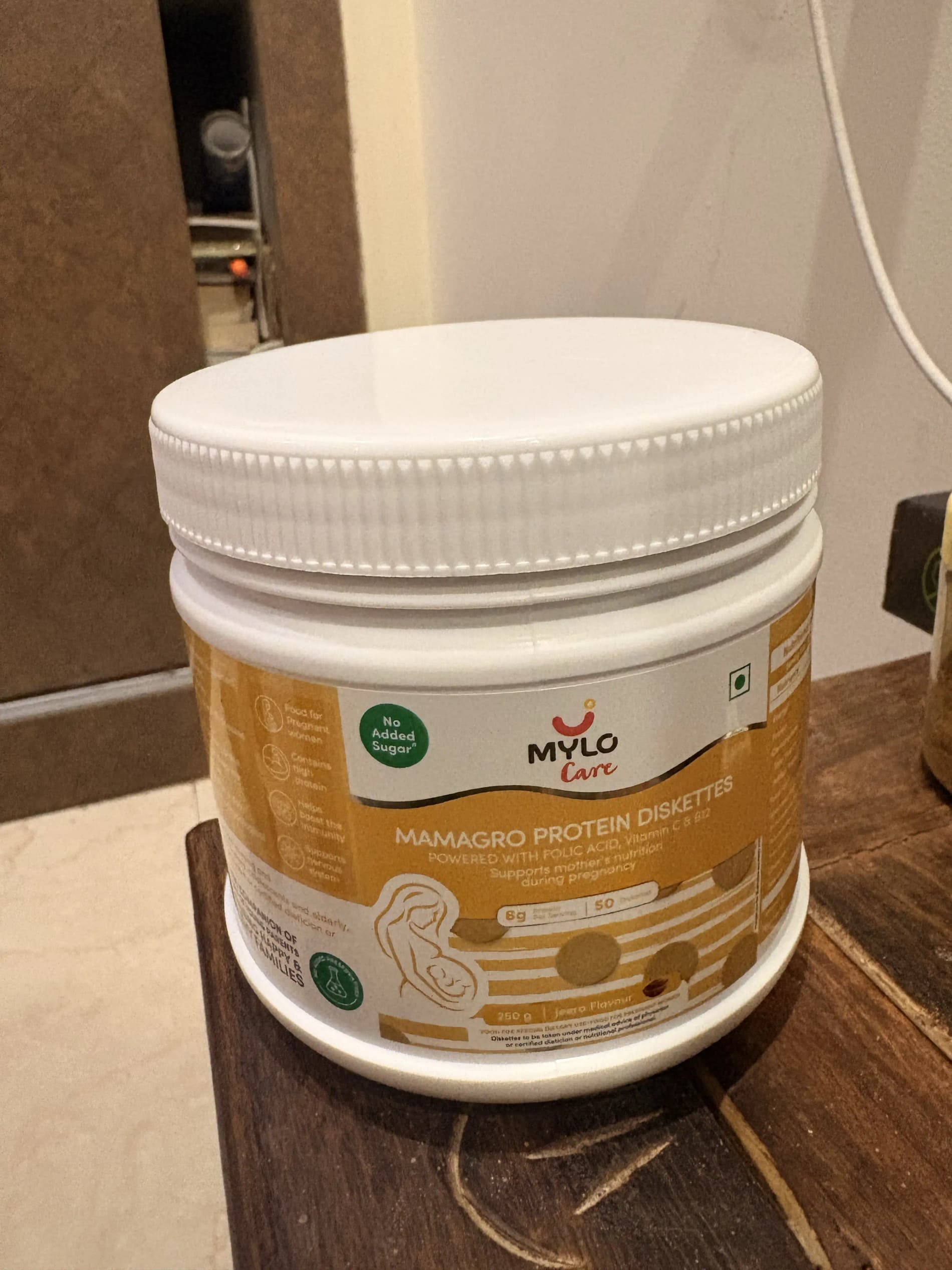MamaGro™ Protein Diskettes - 500gm (50 Vanilla + 50 Jeera Diskettes)