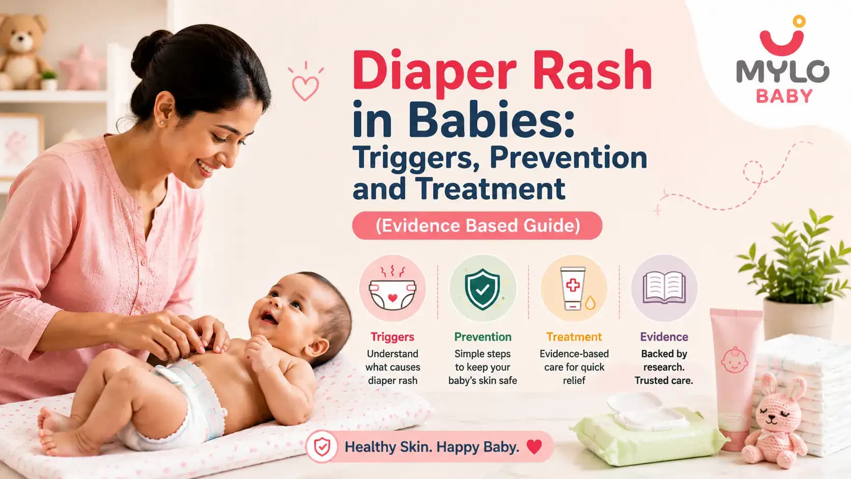 Diaper Rash in Babies: Triggers, Prevention and Treatment (Evidence Based Guide)