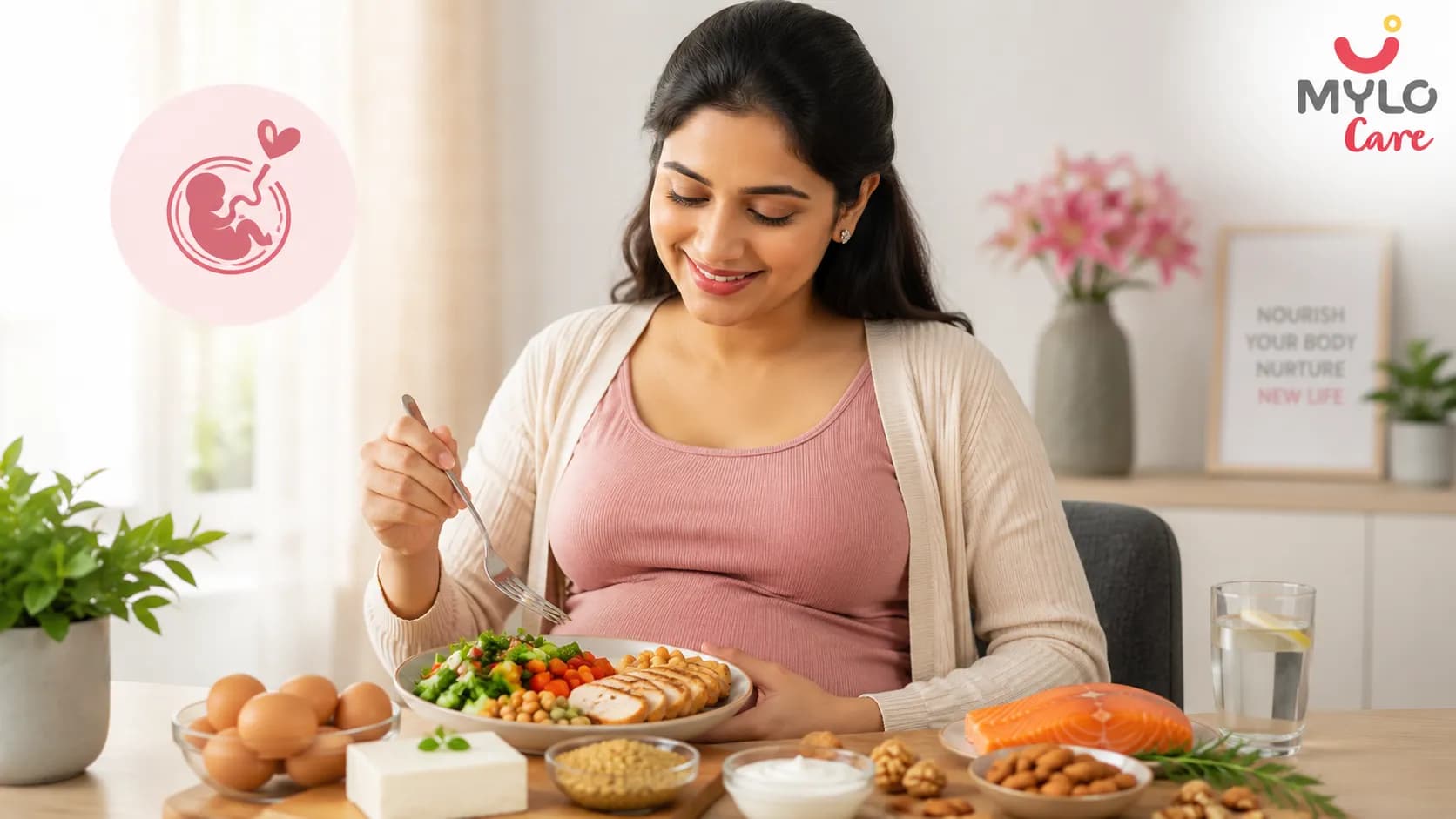 IVF Pregnancy Diet: Extra Care, Extra Protein - A Trimester Guide 