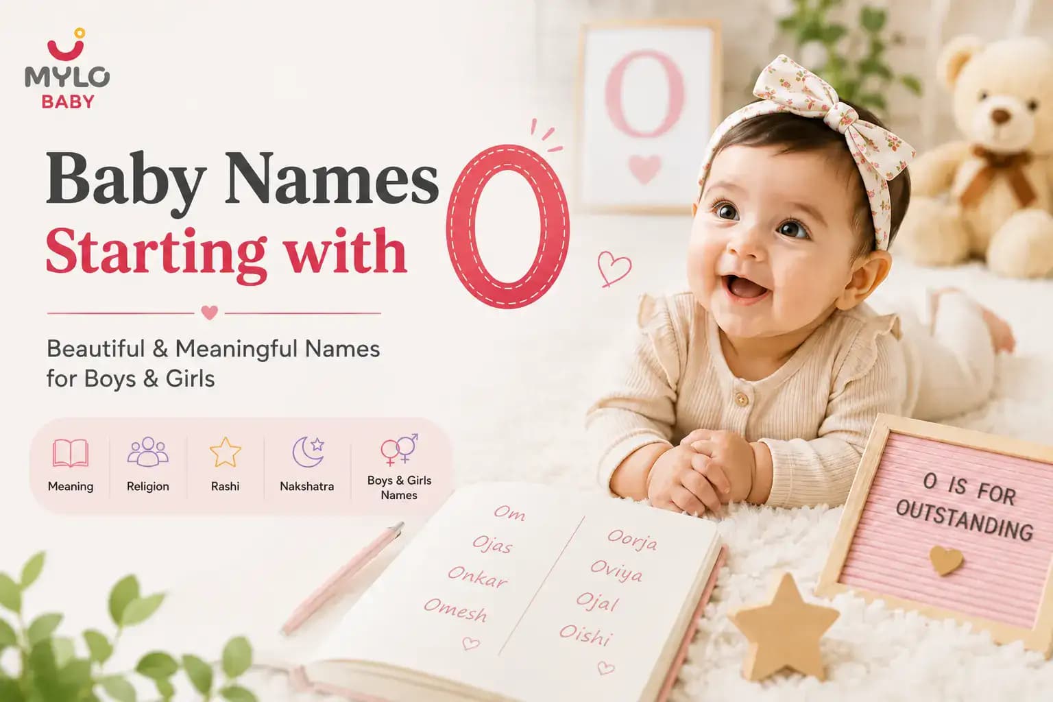Baby Names Starting With O for Boys & Girls: Meanings, Religion, Rashi & Nakshatra