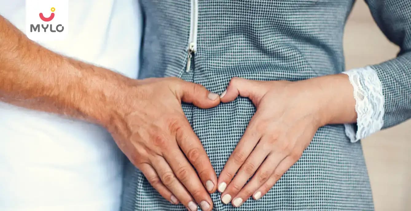 What's the ideal size of a 9 weeks pregnant belly?