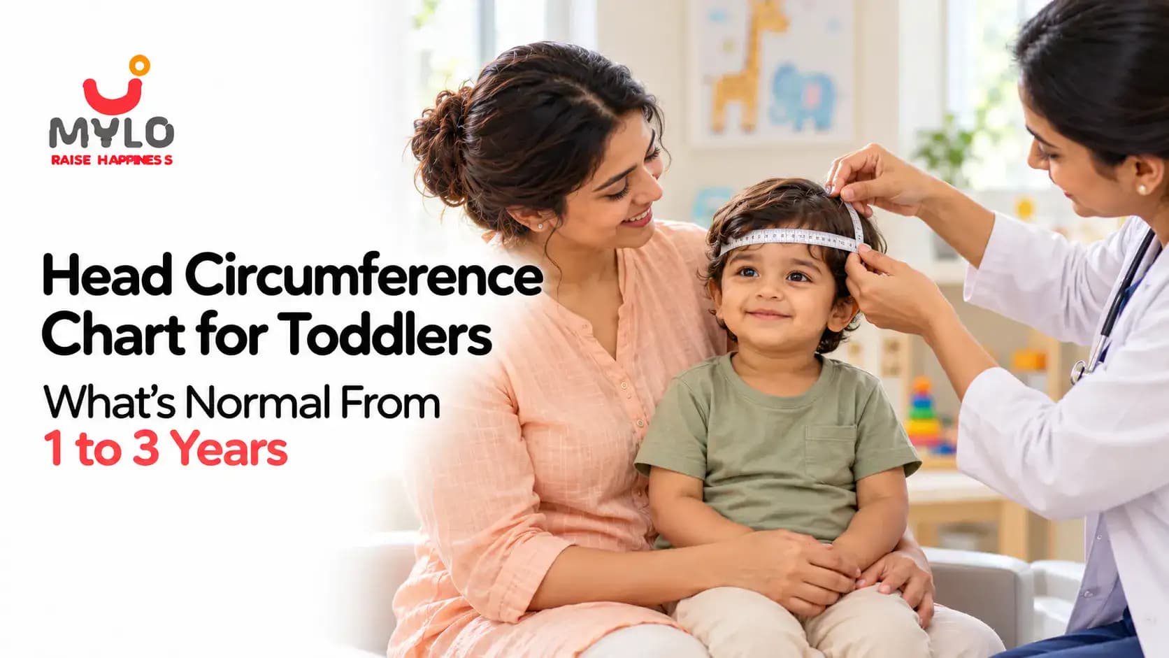 Head Circumference Chart for Toddlers: What's Normal From 1 to 3 Years? (WHO Standards, 2026)