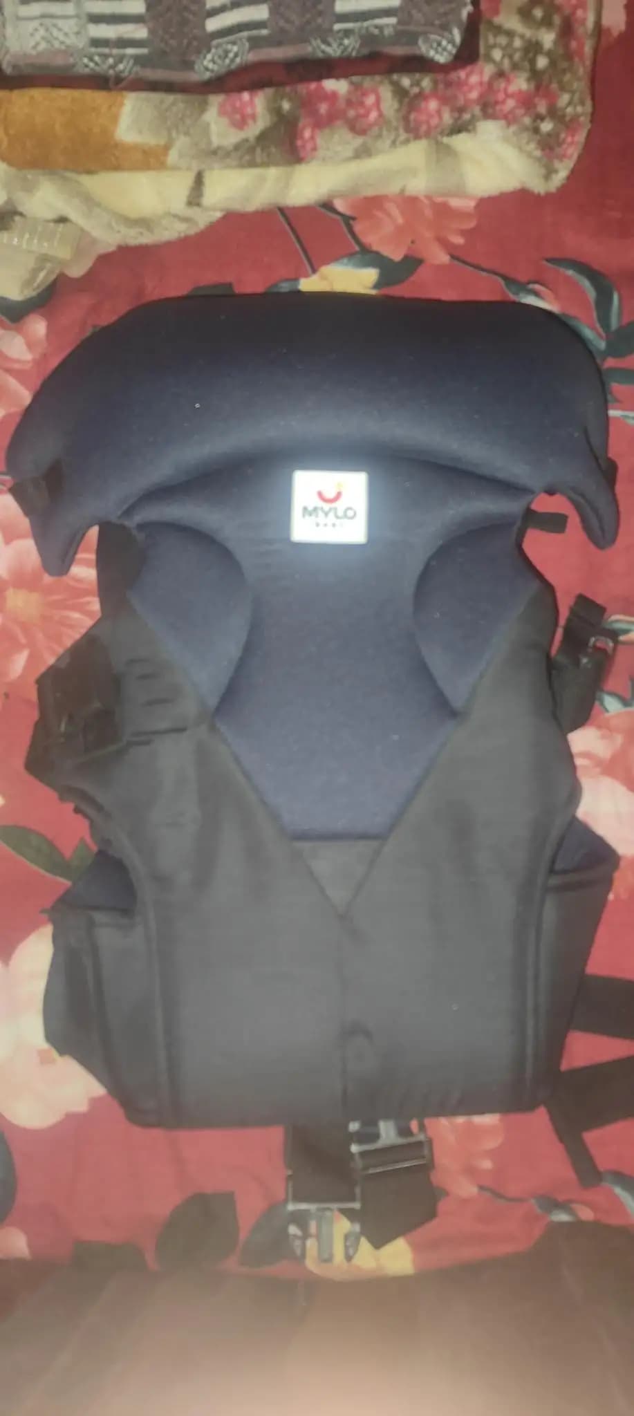 4 in 1 Baby Carrier Bag - Red & Black