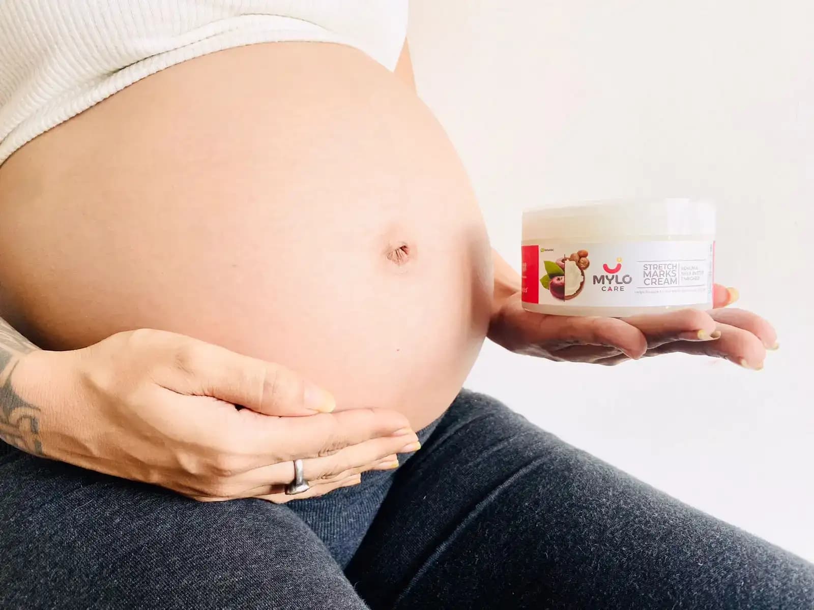 Stretch Mark Cream with Striover, Saffron & Shea Butter | Mylo Care