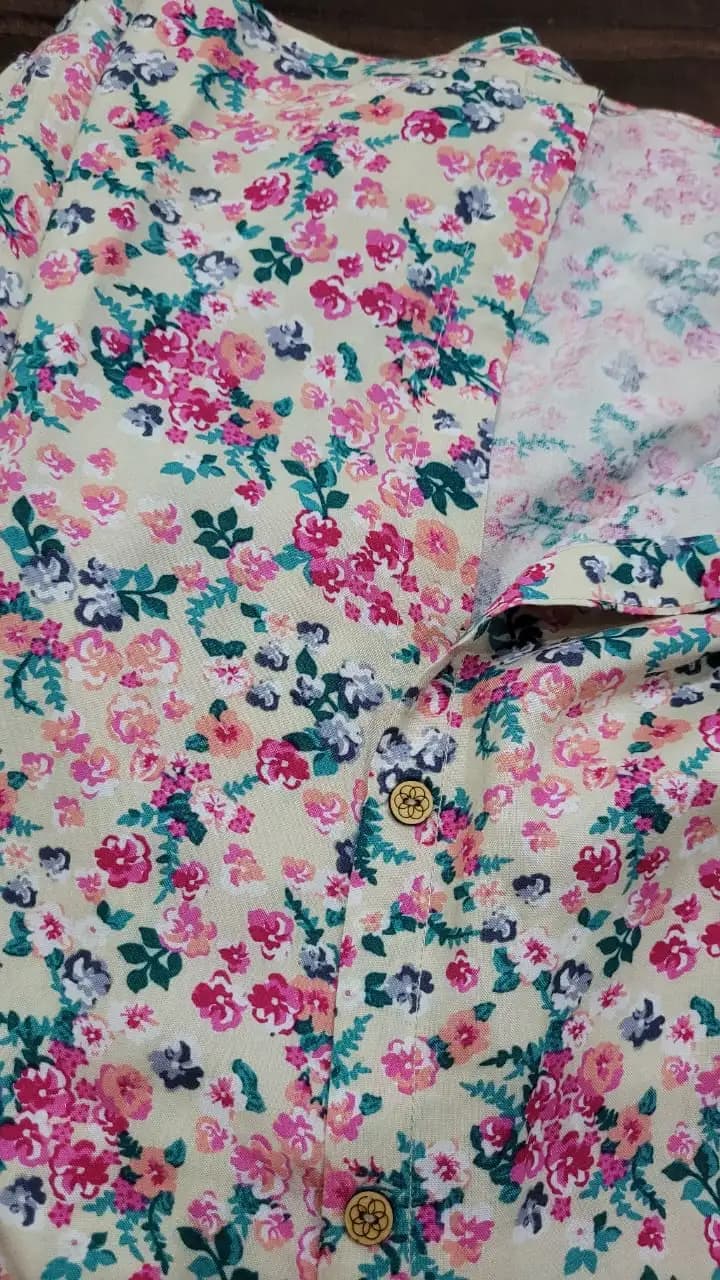 Maternity Dresses For Women with Both Side Zipper For Easy Feeding | Adjustable Belt for Growing Belly | Maxi Dress | Little Hearts - Navy | M