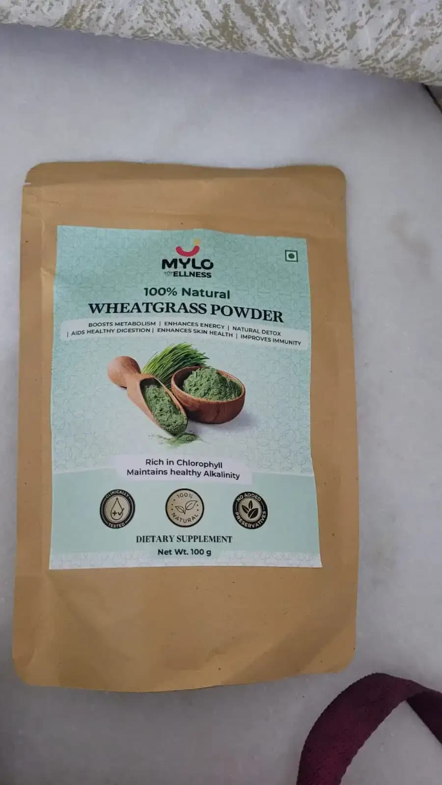 Wheatgrass Powder for Energy Boost & Healthy Digestion