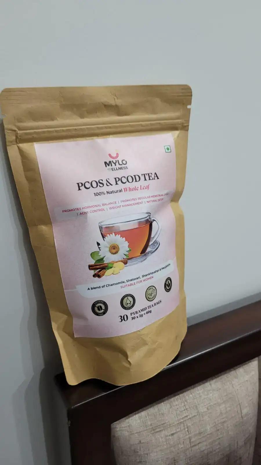 100% Natural PCOS & PCOD Tea - 30 Tea Bags - Pack Of 2