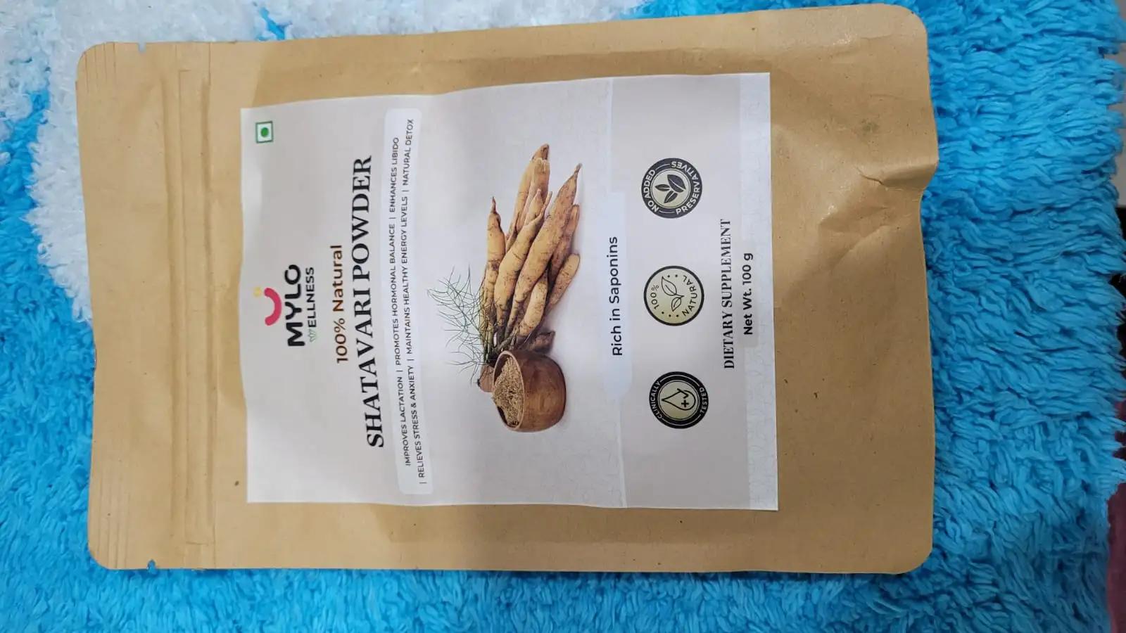 Shatavari Powder for Women | Improves Lactation | Promotes Hormonal Balance | Relieves Stress & Anxiety | Clinically Tested - 100 gm