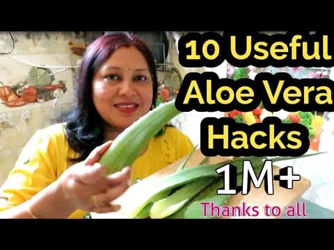 10 Uses of Aloevera