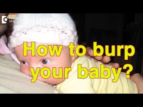 How can I make my baby burp? - Dr. Amit Jayasingrao Nigade