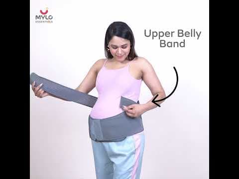Pre & Post Pregnancy Belt - L - Black