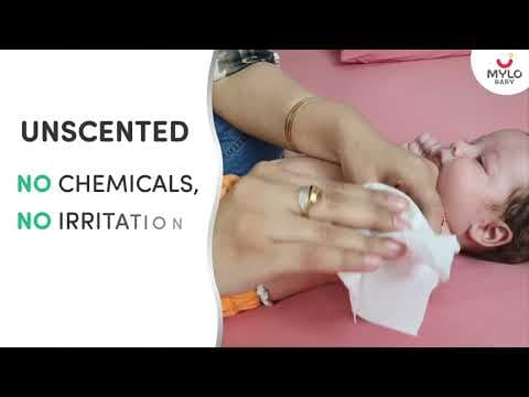 100% Plant-based Premium Wipes with 99.5% Pure Water - Pack of 2