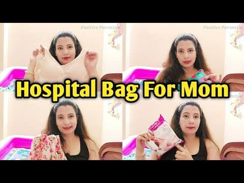 I have created this video specially for mom to be. I hope it will be really helpful for you while preparing the hospital bag for delivery.