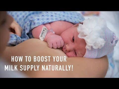 13 Simple Ways to Naturally Boost / Increase Your Milk Supply: How to