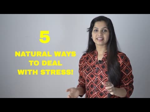 5 natural ways to deal with stress - By Dr. Arpitha Komanapalli