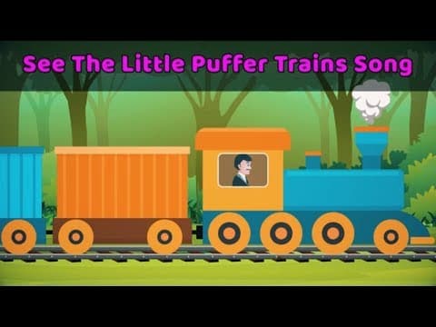 See The Little Puffer Trains Song For Children