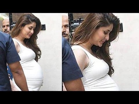 8 months pregnant Kareena Kapoor Khan flaunts Huge Baby Bump