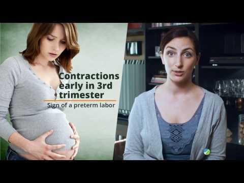 Warning signs in pregnancy