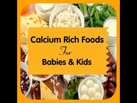 Top 10 Calcium Rich Foods for Babies and Kids