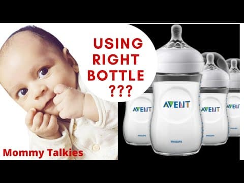 Right feeding bottle for Baby 