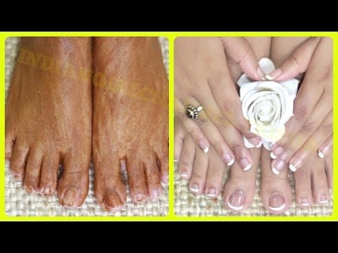 Pedicure At Home/Salon Style/Step By Step Pedicure/Indiangirlchannel Trisha