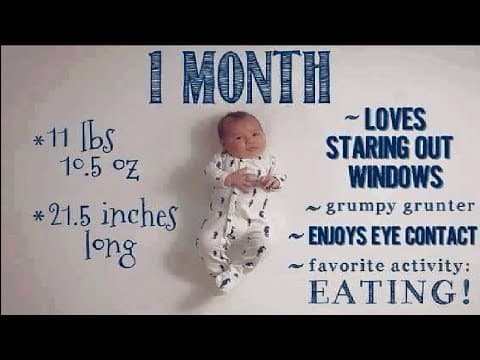 Baby Growth 1 To 12 Months | Facts Baby Growth & Development Stages