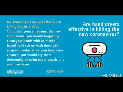 #2019nCoV (Corona virus) myths buster