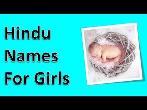 Hindu Names For Girls