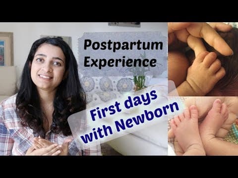 What it's like living with a newborn- A postpartum Experience
