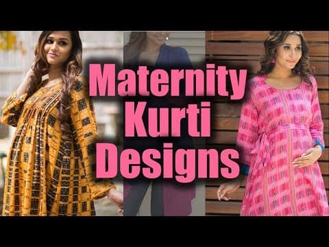 Maternity Wear | Designer Kurtis For Pregnant Girls | Kurti For Pregnant Women