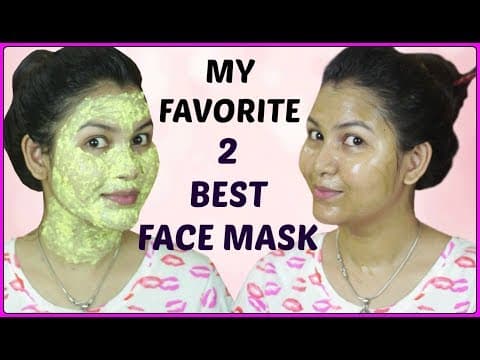 Get Easily Clear Glowing Skin With Best Of My 2 Face Mask/ Indian Girl Channel Trisha