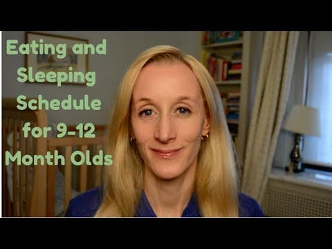 Schedule: Feeding and Sleeping for Babies at 9 months-12 months | CloudMom