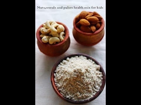 Health mix powder for kids-made with Nuts,cereals and pulses