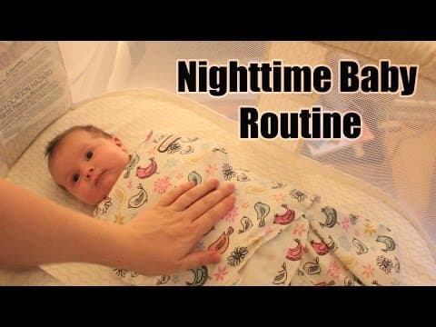 Night-time baby routine ☺❤❤?