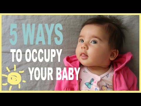 TIPS | 5 Ways To Occupy Your Baby (While Occupying Yourself!)