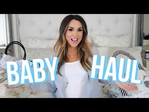 Huge Newborn Baby Haul! Clothes, Stroller, Diaper Bag & More | Alexandrea Garza