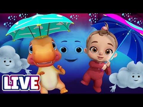 Rain Rain Go Away & Many More Baby Songs & 3D Nursery Rhymes by ChuChu TV – LIVE Stream
