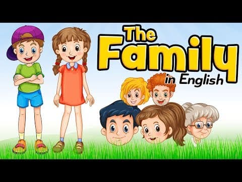 Know your family members- Song for Kids