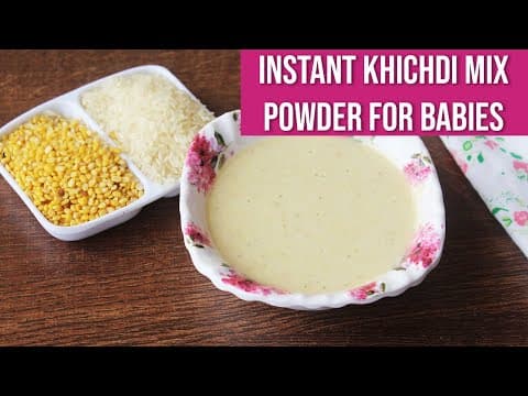 Instant Khichdi Mix For Your Baby..Perfect While You Are Traveling