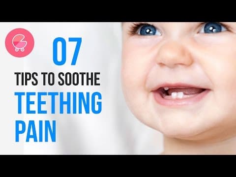How to soothe crying baby from pain due teething process | 7 tips to relieve teething problems