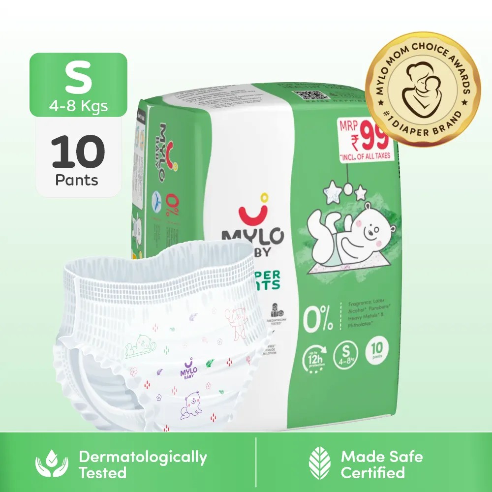 Mylo Diaper Pants S Size Pack of 10