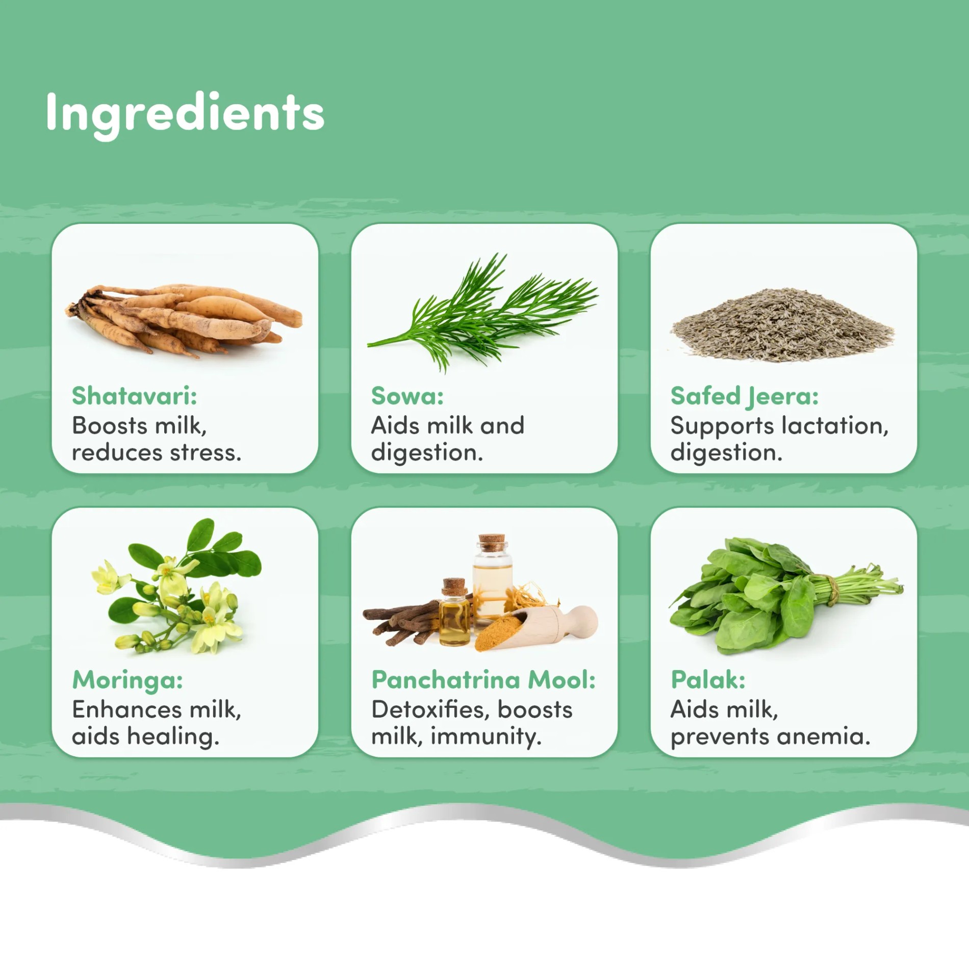 Mylo LactoMama ™ | With Shatavari, Sowa & 5 herbs | Natural Supplement for Boosting Breast Milk | 100% Natural Ingredients | 300g | Pack of 4 | Elaichi