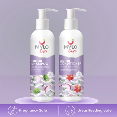 Pre & Post Pregnancy Hairfall Shampoo & Conditioner with Onion - 200 ml each