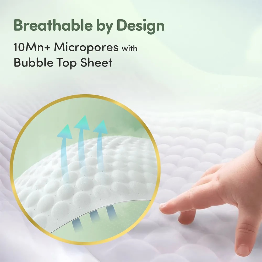 Mylo Airprime™ Premium Diaper Pants with Wetness Indicator - S(4-8 Kgs) - 26 Count