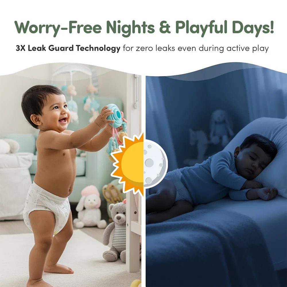 Mylo Airprime™ Premium Diaper Pants with Wetness Indicator - S(4-8 Kgs) - 26 Count