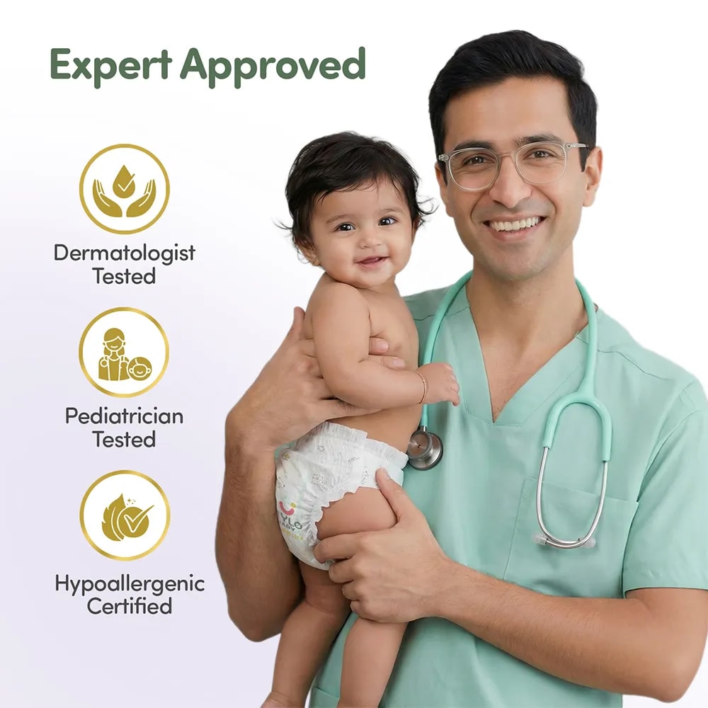 Mylo Airprime™ Premium Diaper Pants with Wetness Indicator - L(9-14 Kgs) - 24 Count