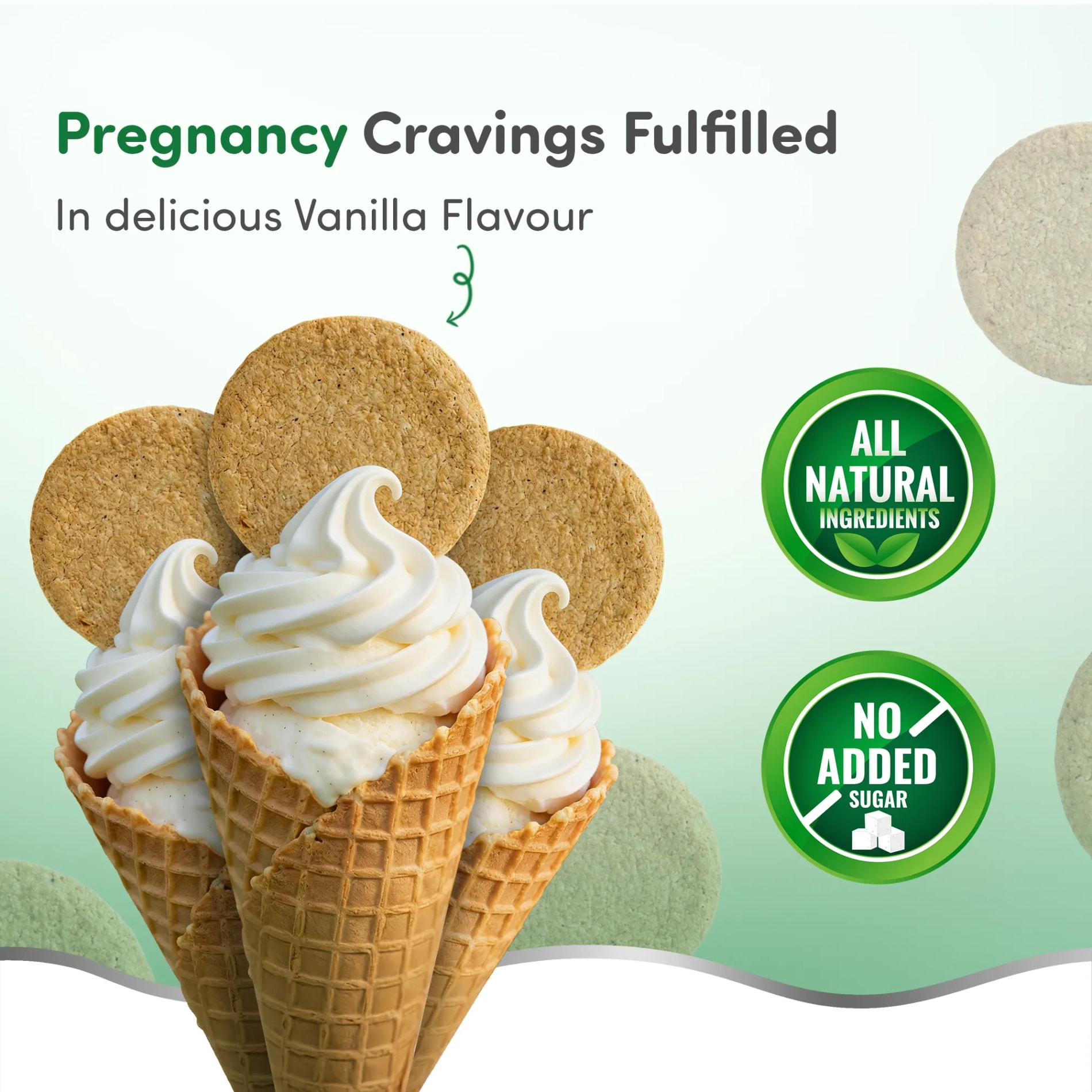 Mylo Care - Pregnancy Protein Diskettes - 750gm (150 Diskettes)