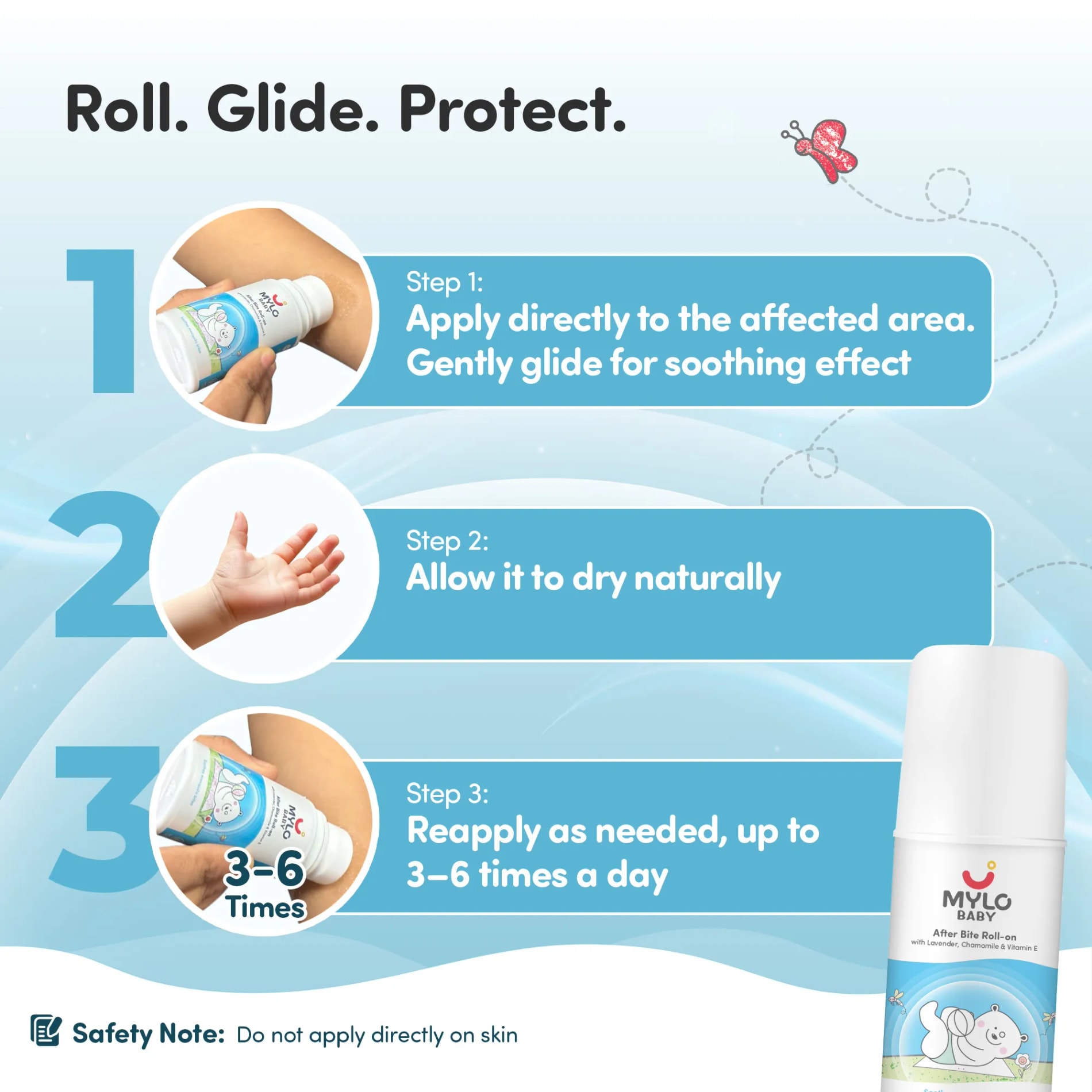 Mosquito Defence Kit- Mosquito Patches (24 Patches)  + Mosquito Spray (100ml) + Fabric Roll on (10ml) + After Bite Roll-on (40ml) - Pack of 1 each